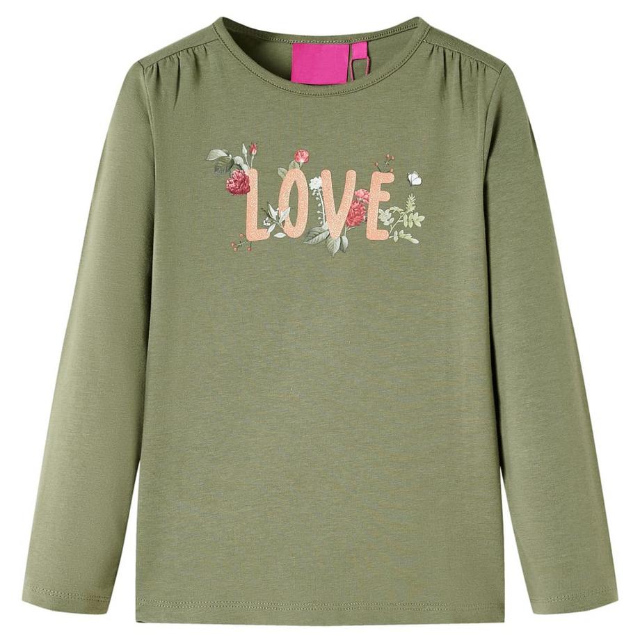 Kinder langarmshirt gewebe