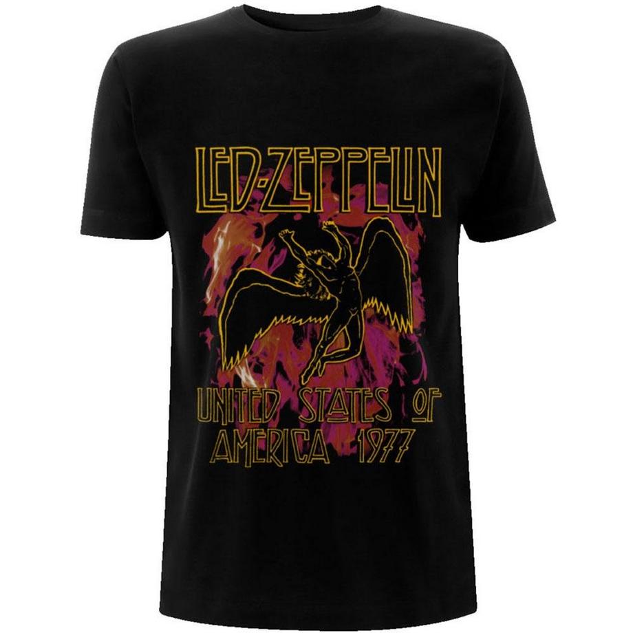 Led Zeppelin Led Zeppelin United States of America 1977 T-Shirt  