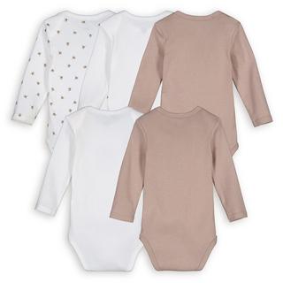 La Redoute Collections  5er-Pack Bodys mit langen Ärmeln 