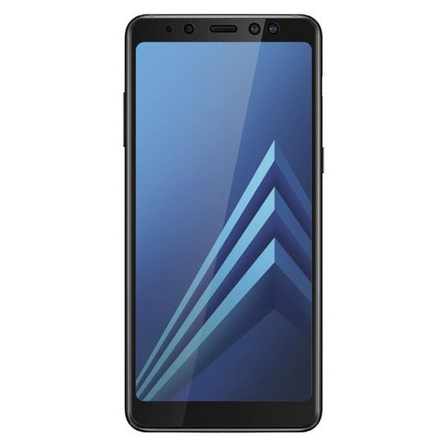 Avizar  Film verre intégral bord Noir Galaxy A8 
