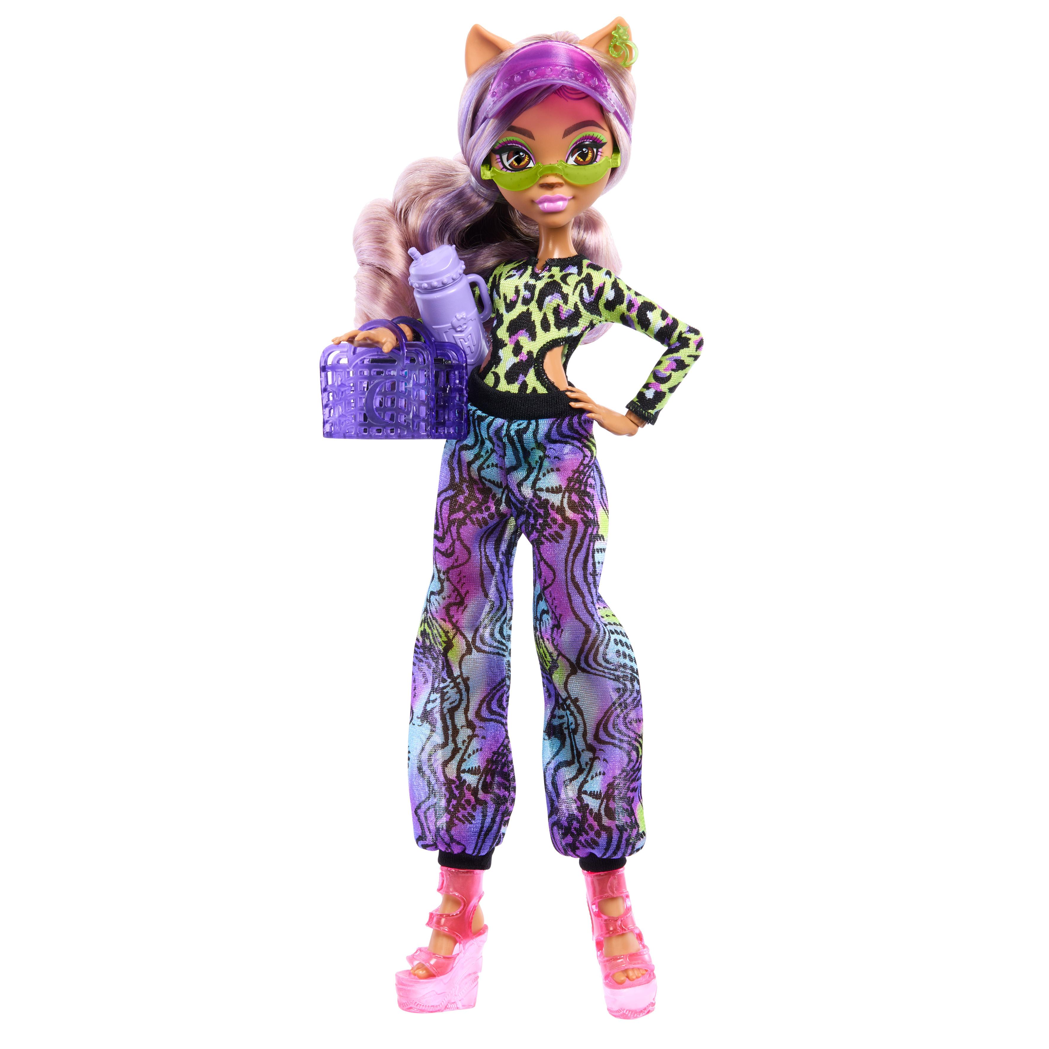 Mattel  Monster High Scare-adise Island Clawdeen Wolf Puppe mit Badeanzug 