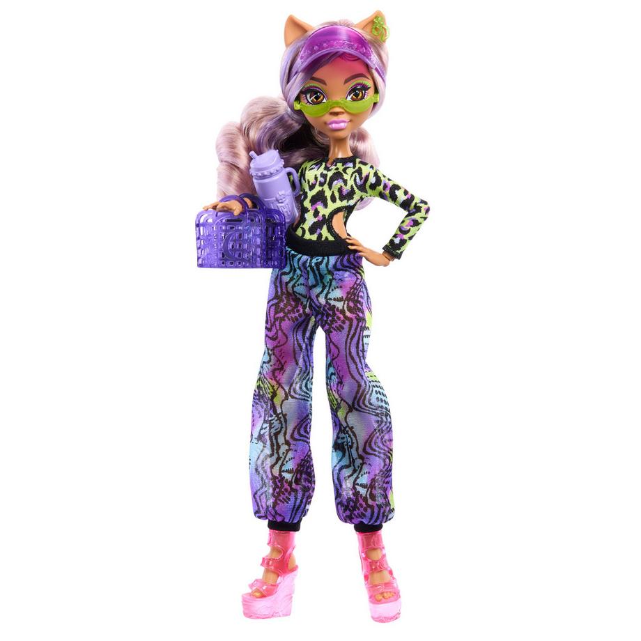 Mattel  Monster High Scare-adise Island Clawdeen Wolf Puppe mit Badeanzug 