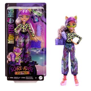 Mattel  Monster High Scare-adise Island Clawdeen Wolf Puppe mit Badeanzug 