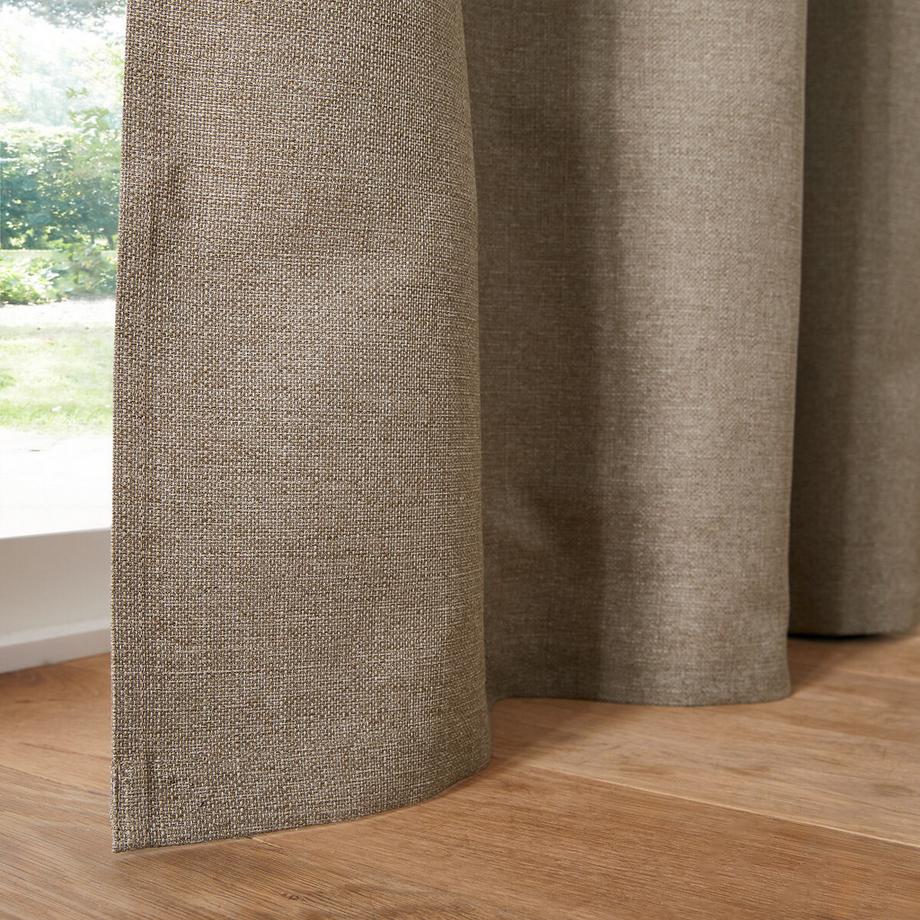 La Redoute Intérieurs  Verdunkelnder Vorhang aus recyceltem Polyester Select 