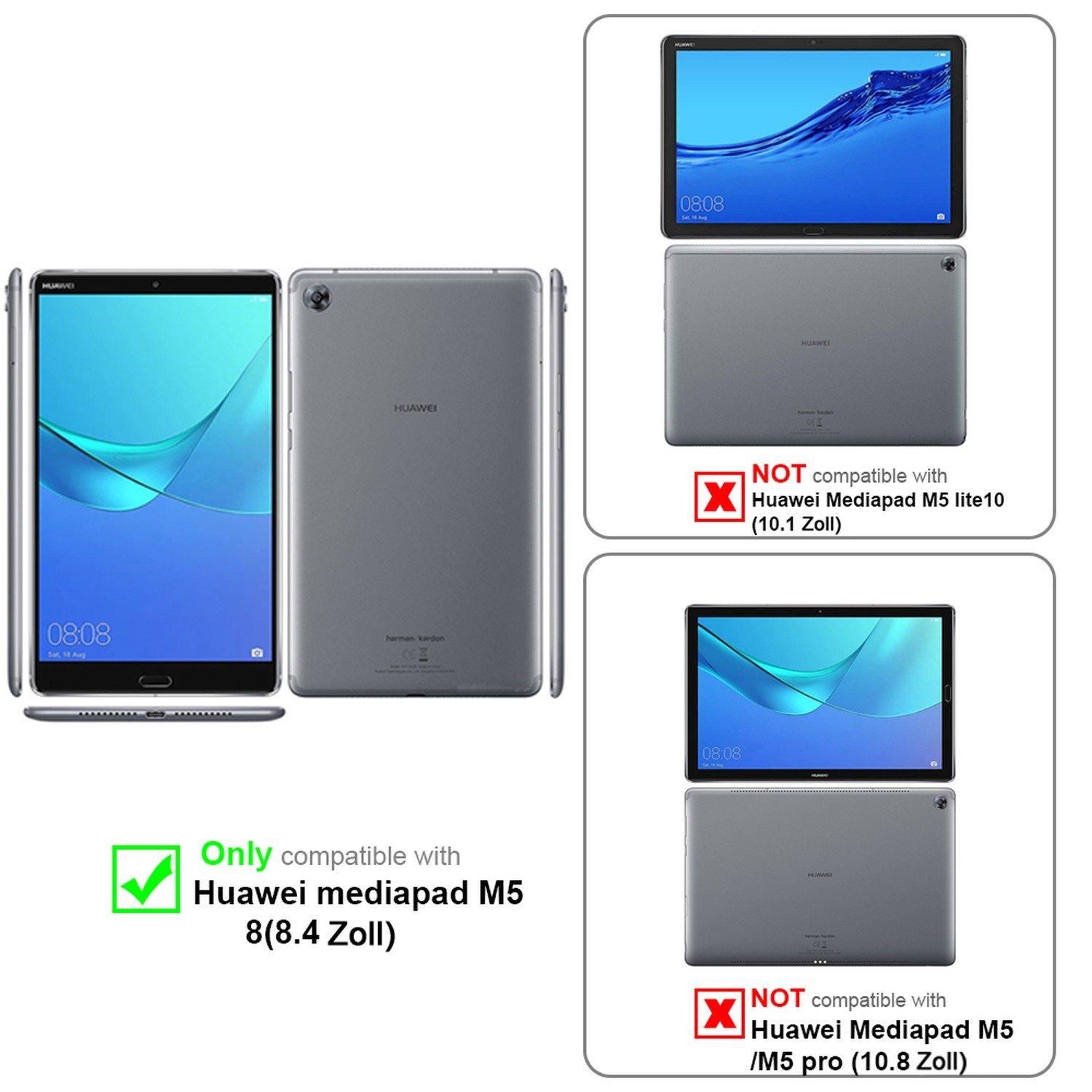 Cadorabo  Tablet Hülle für Huawei MediaPad M5 8 (8.4 Zoll) OHNE Auto Wake Up 