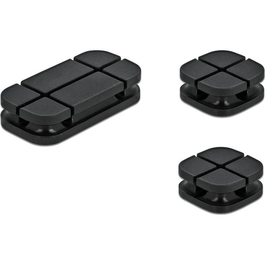 DeLock  Kabelhalter Kombi Set 