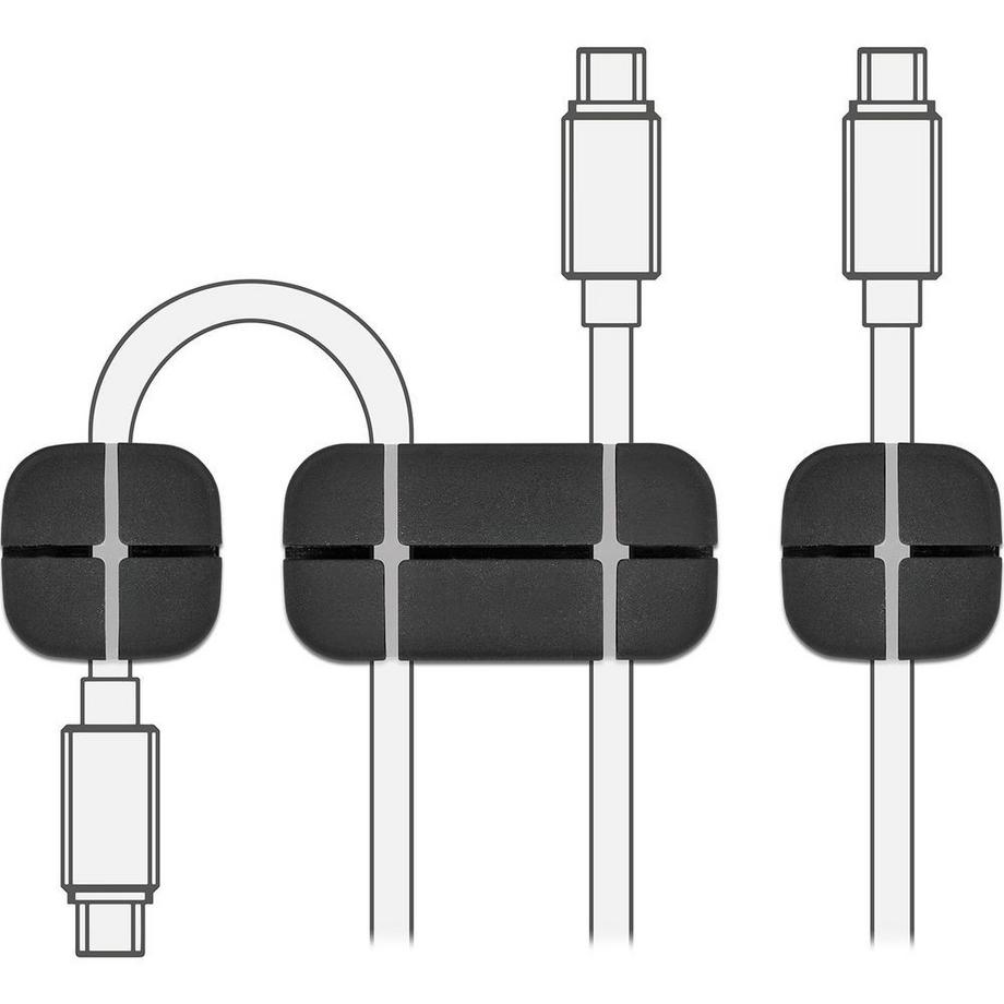 DeLock  Kabelhalter Kombi Set 