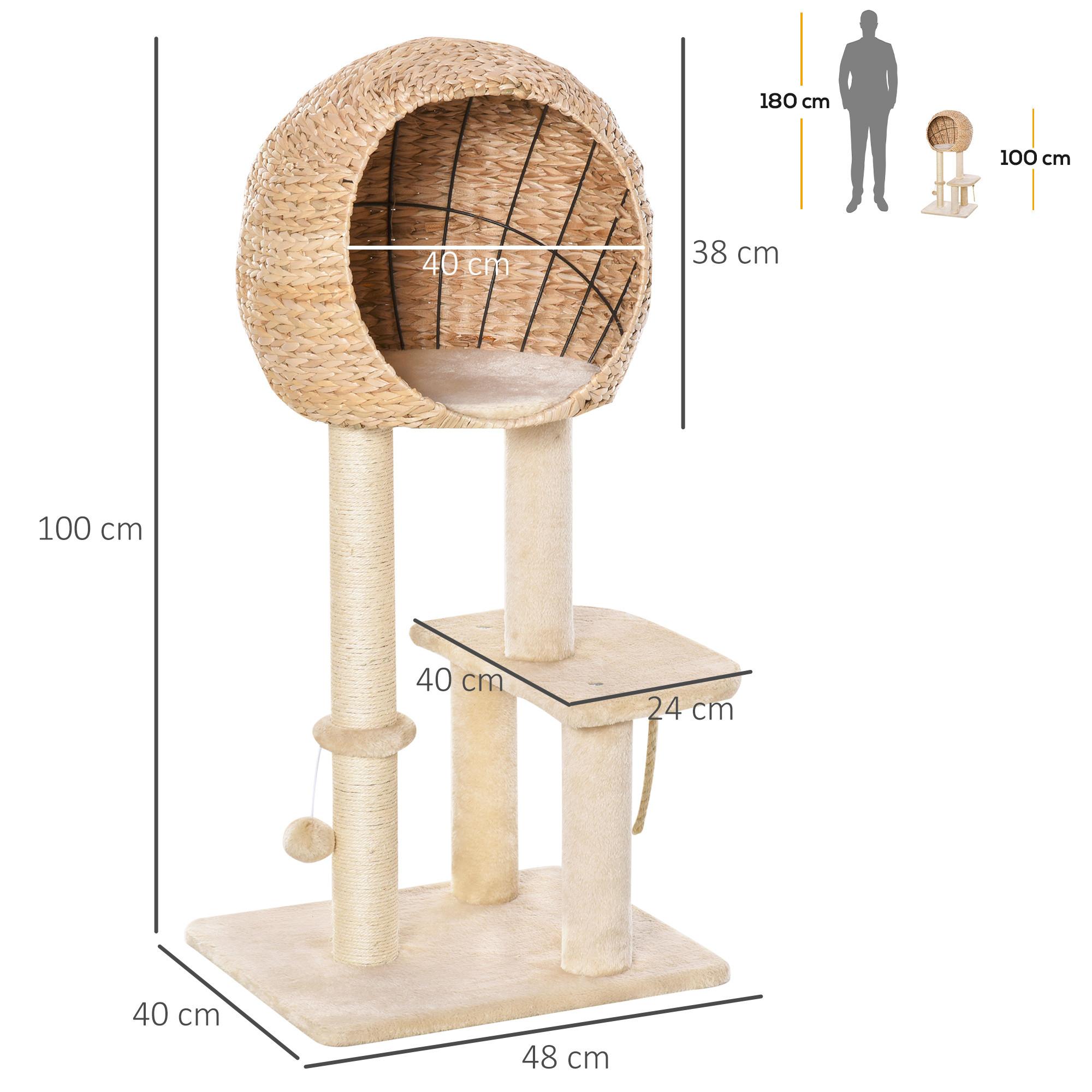 PawHut  Arbre à gratter 