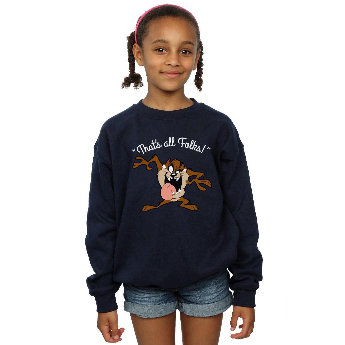 LOONEY TUNES  Taz That´s All Folks Sweatshirt 