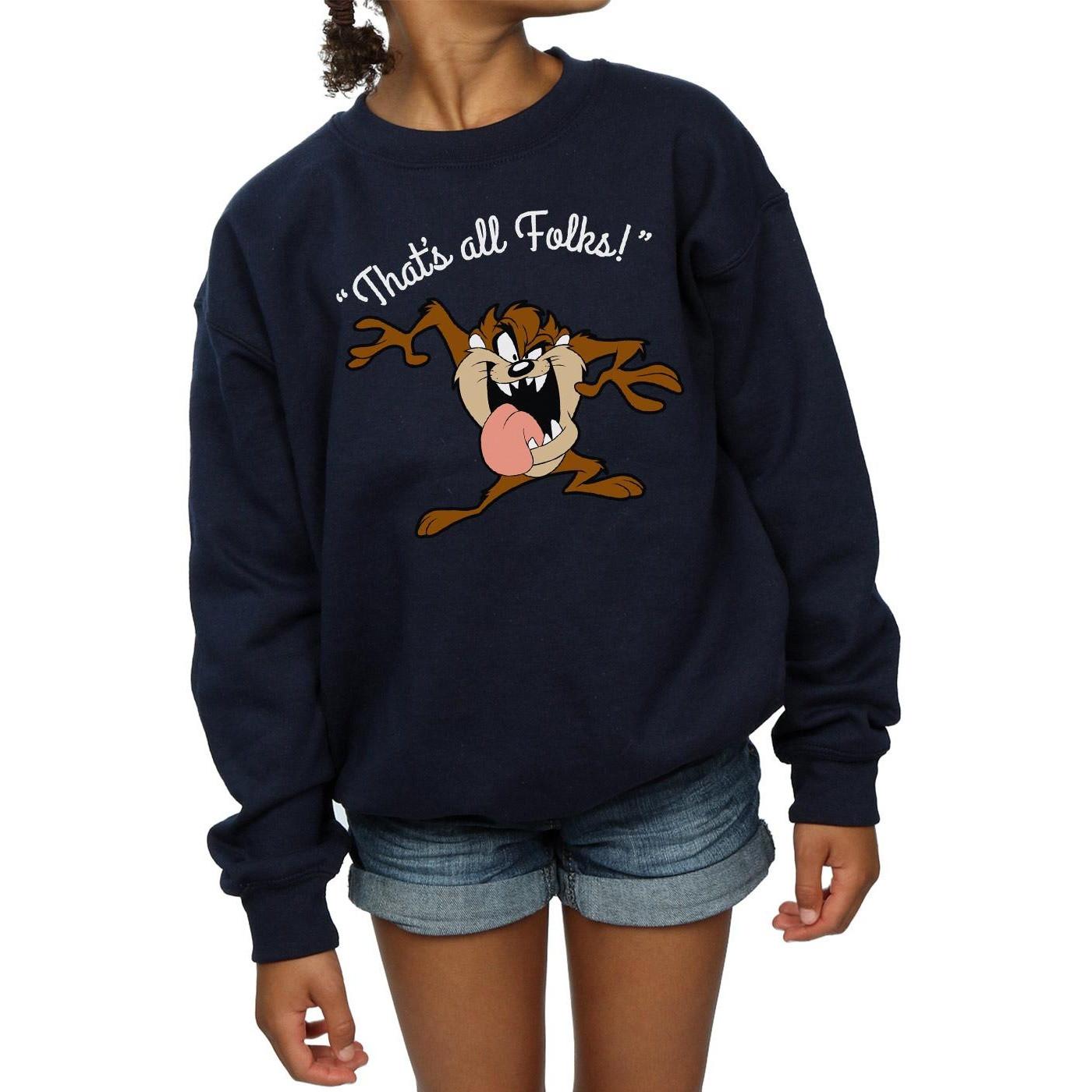 LOONEY TUNES  Sweat TAZ THAT´S ALL FOLKS 