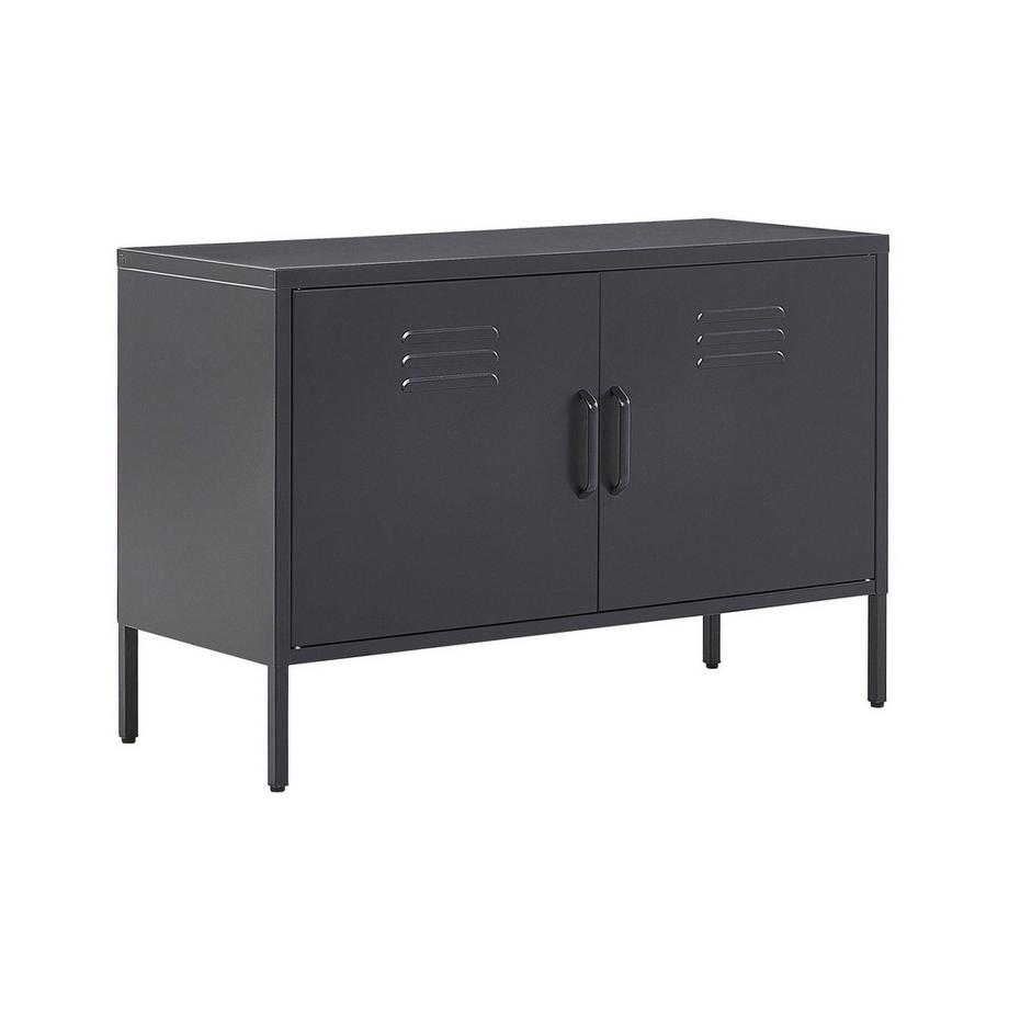 Beliani Büroschrank aus Stahl Modern URIA  