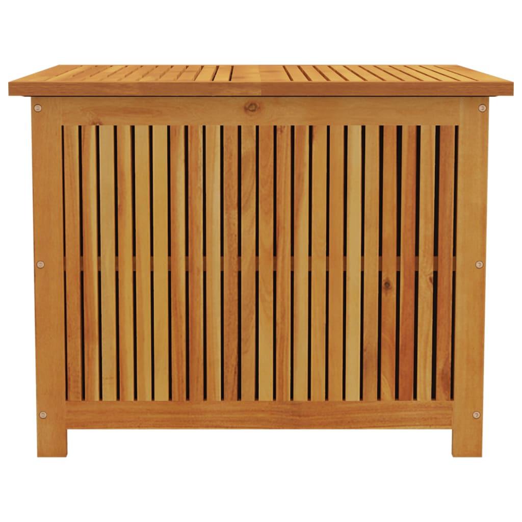 VidaXL Boîte de rangement de jardin bois d'acacia  