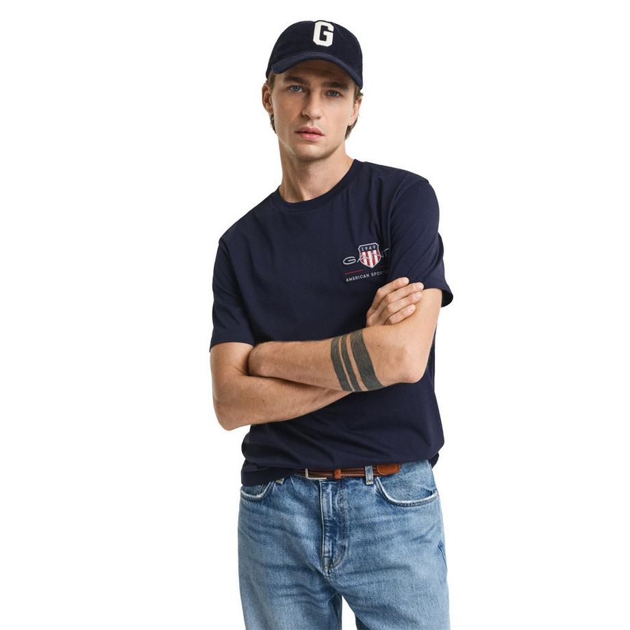 GANT Archive Shield Besticktes T-Shirt  
