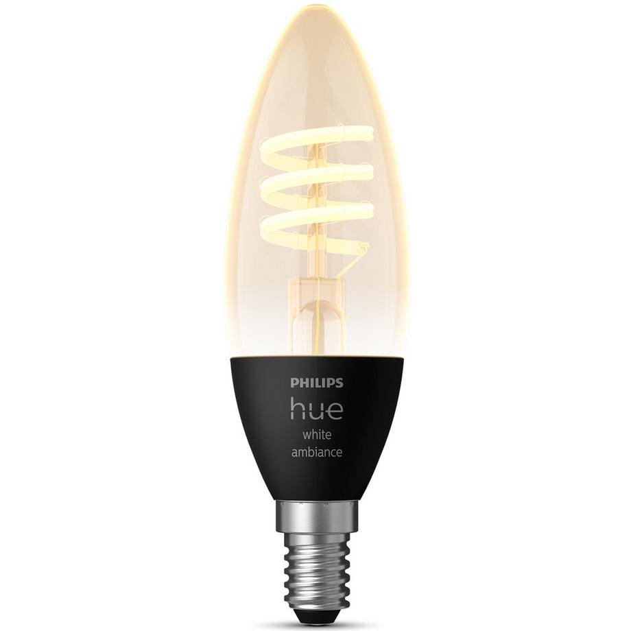 PHILIPS Filamento Hue White Ambiance E14 Krone 350 lm 1 confezione  