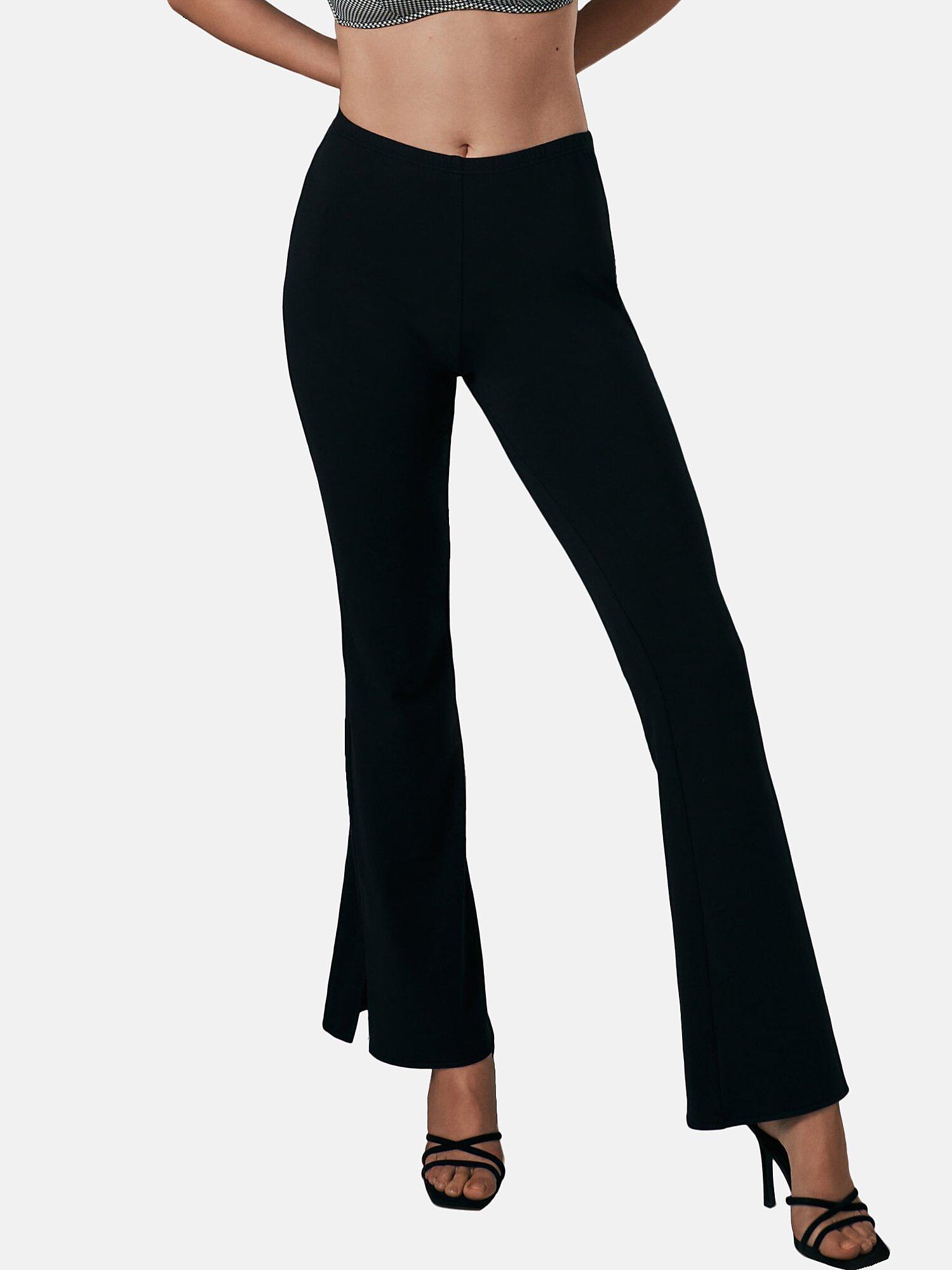 Pantalon de yoga évasé noir La Redoute Collections