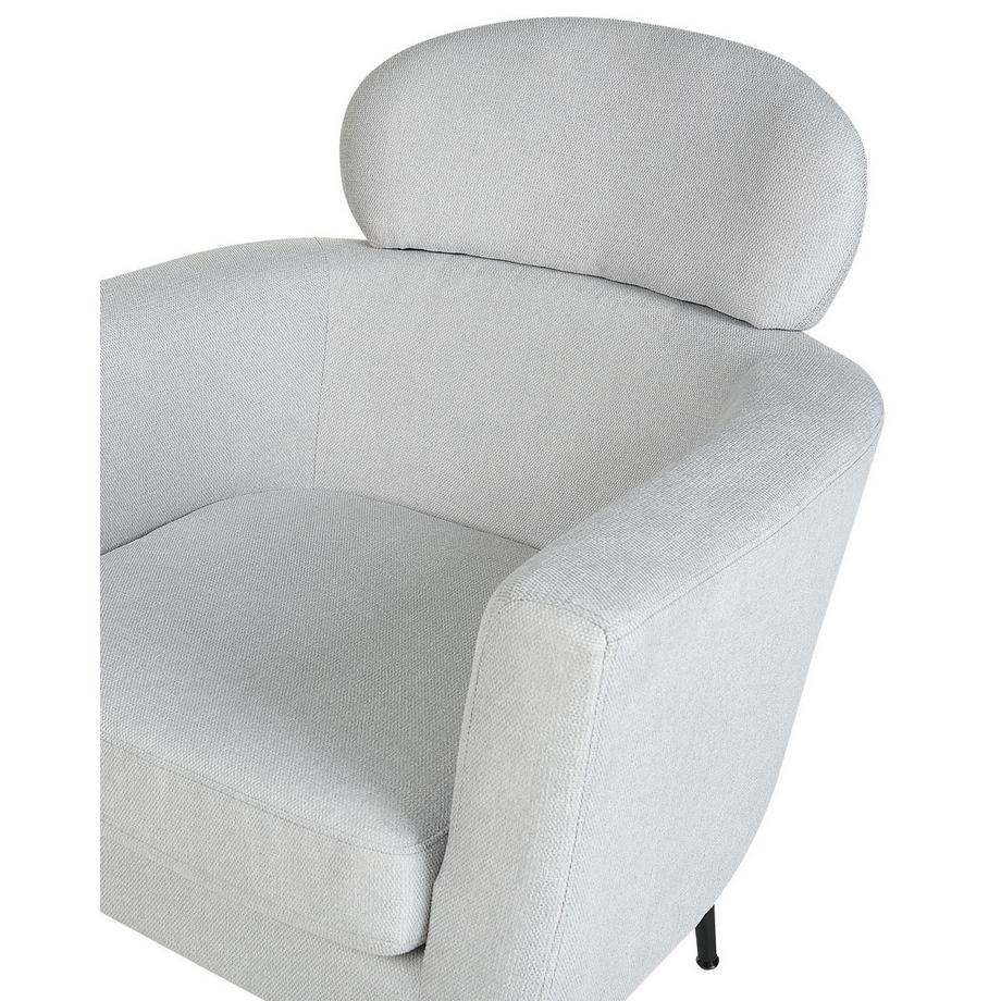 Beliani Fauteuil en Tissu Rétro SOBY  