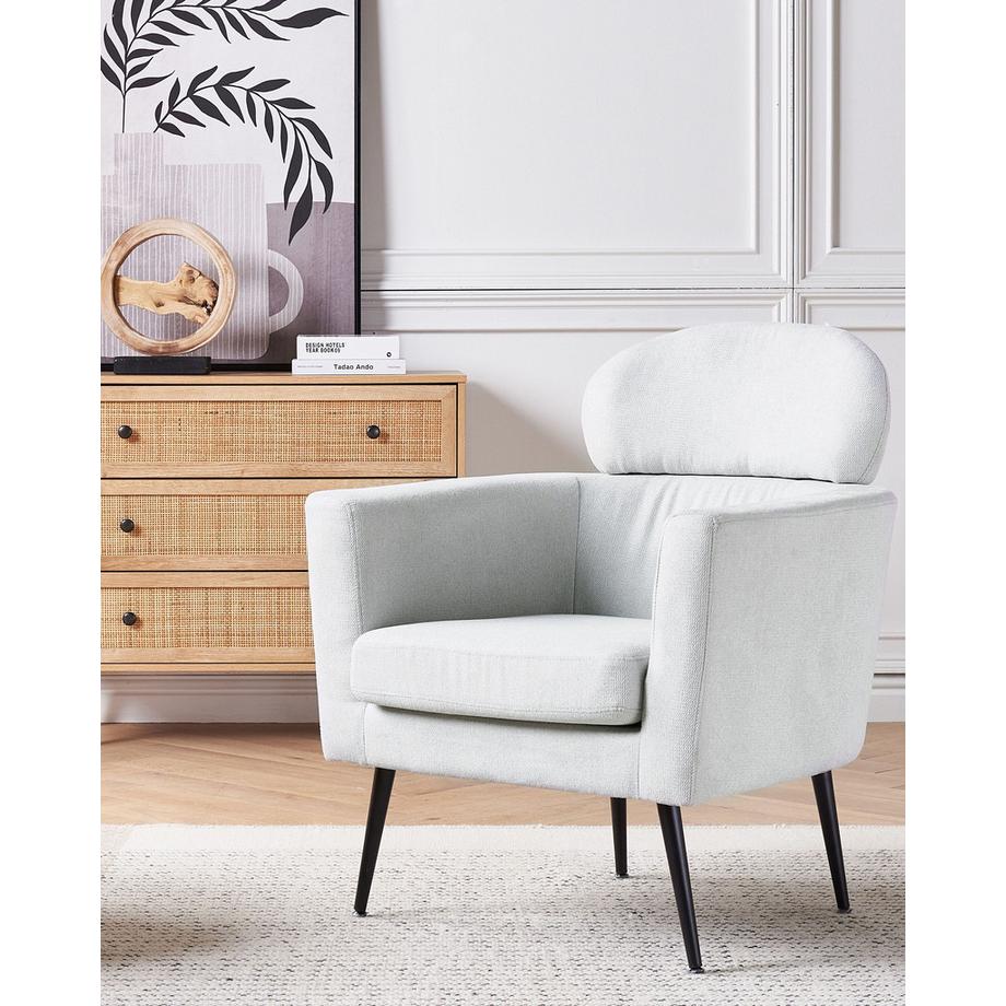 Beliani Fauteuil en Tissu Rétro SOBY  