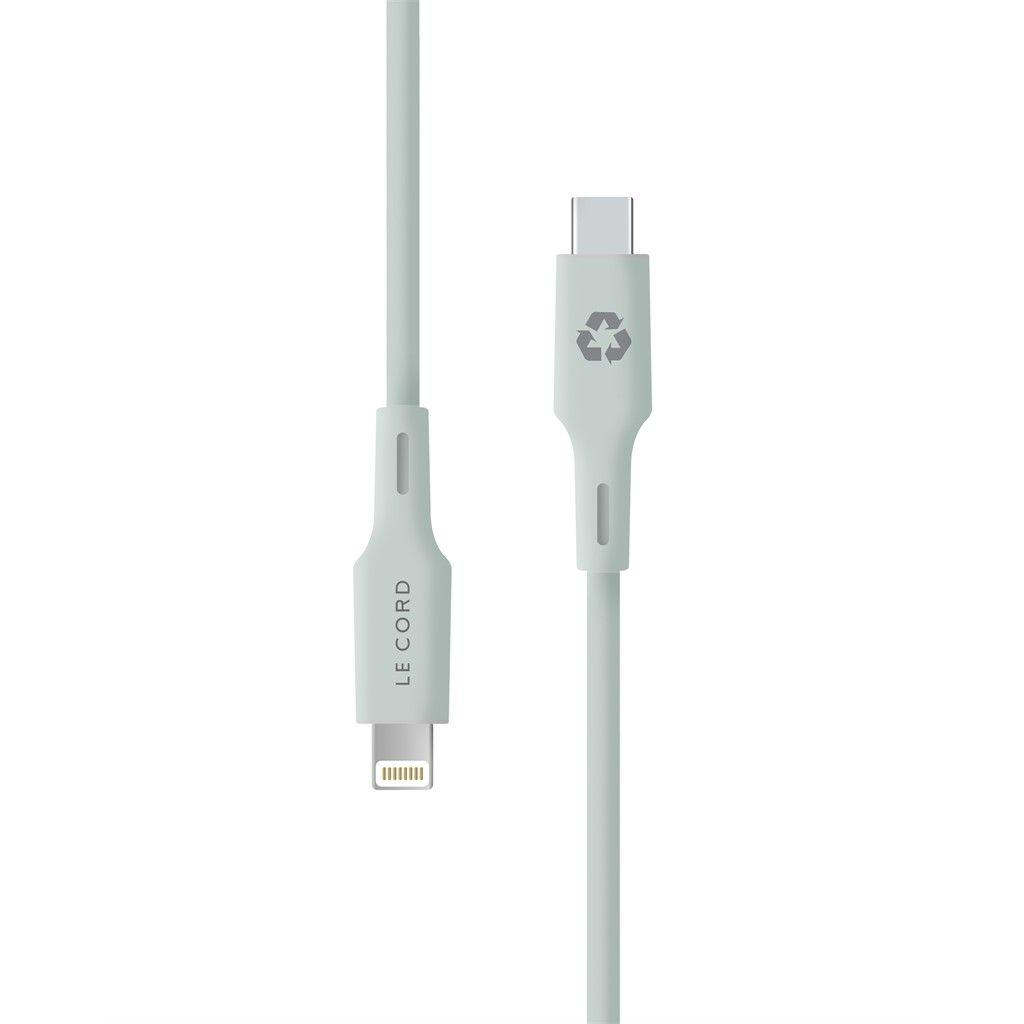 Le Cord  Minimal Series 1.2 (USB-C to Lightning) - Pale Pine 