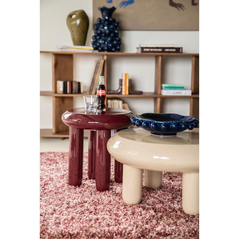 mutoni Table d'appoint Balloon burgundy  