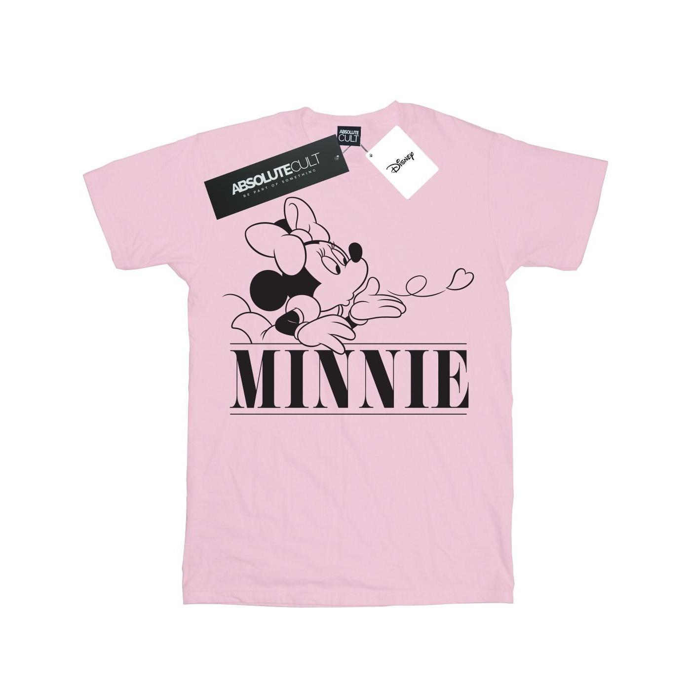 Image of Minnie Mouse Kiss Tshirt Mädchen Pink 140/146