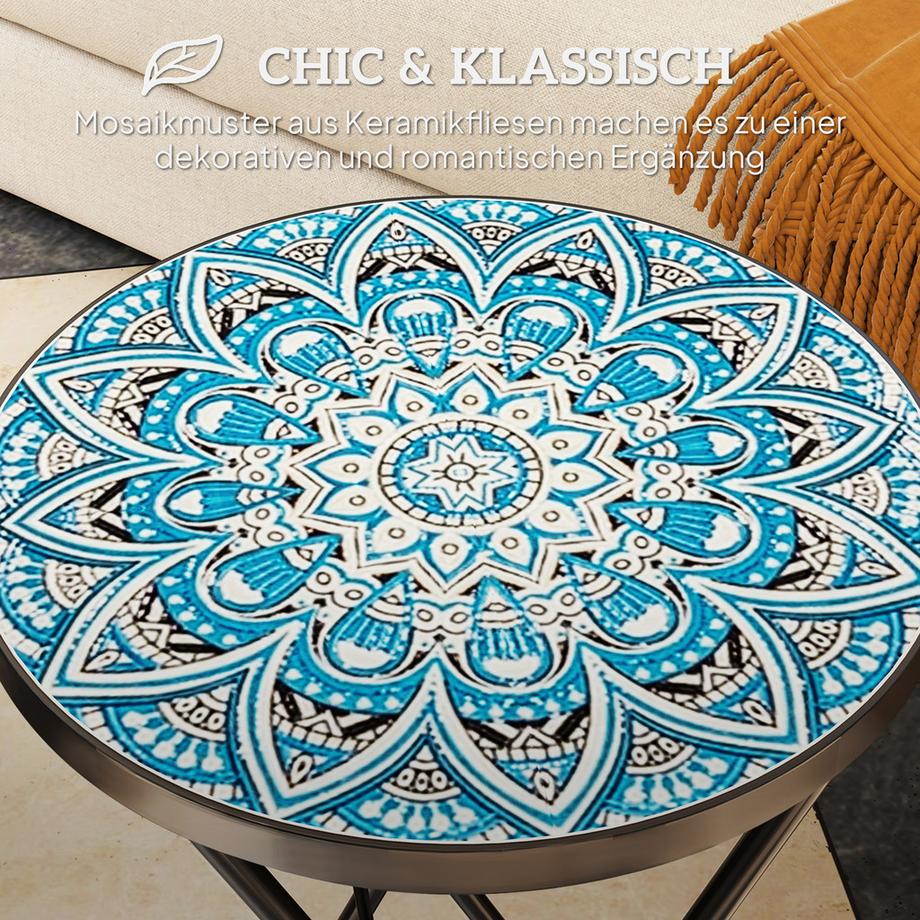 Outsunny Table de jardin  