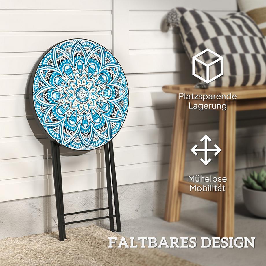 Outsunny Table de jardin  