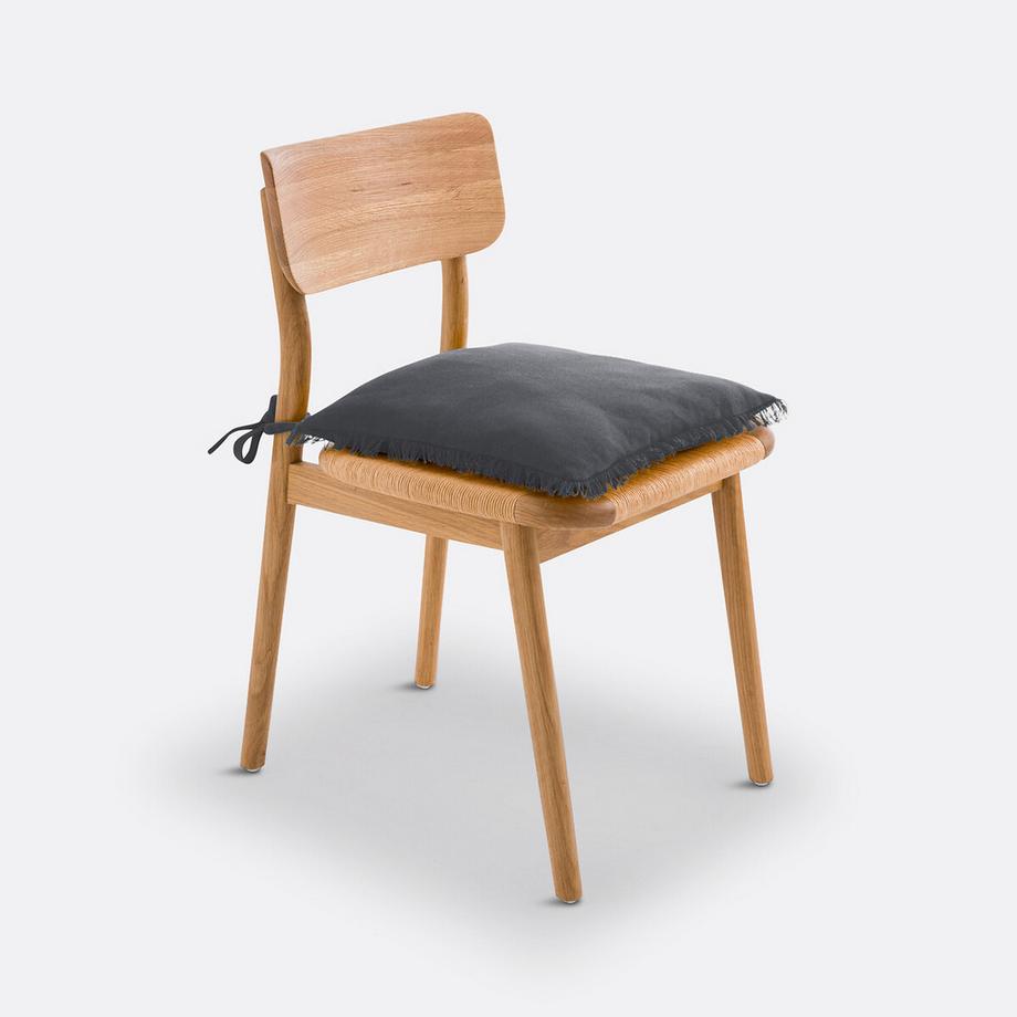 La Redoute Intérieurs Galette de chaise coton natté  