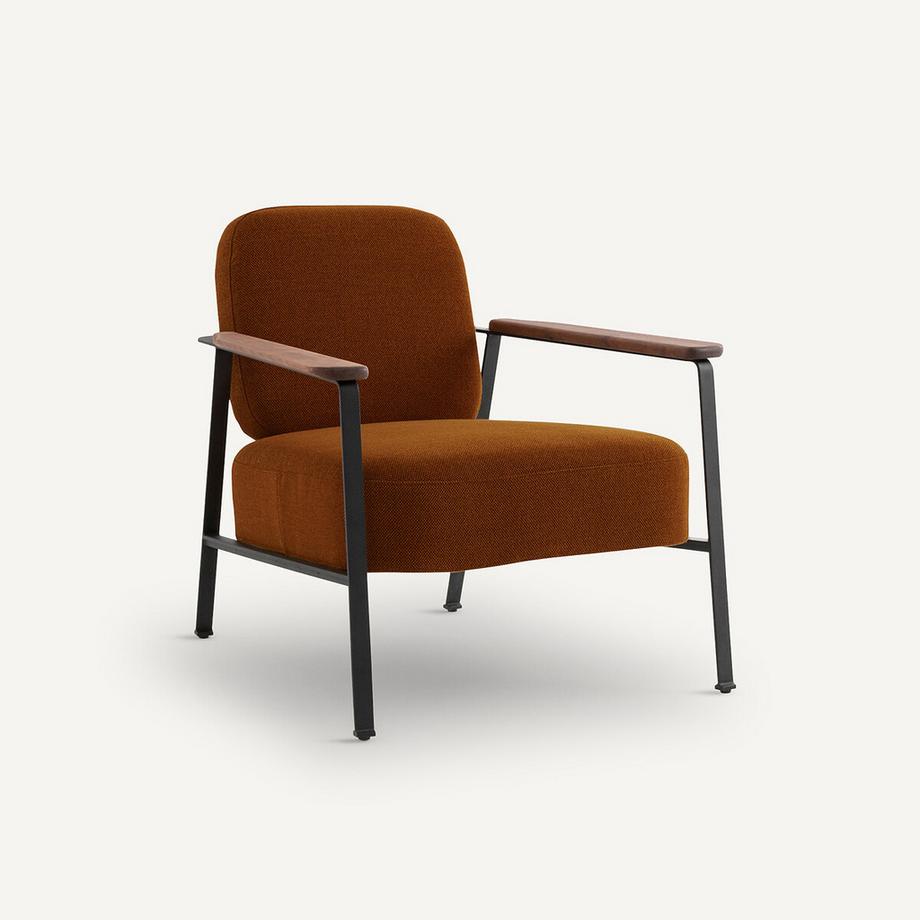 AM.PM Fauteuil tissu natté chiné  