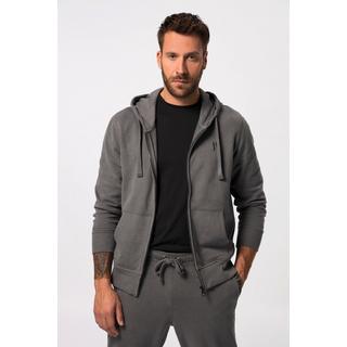 JP1880  Veste à capuche JAY-PI, collection fitness. En molleton avec des imprimés. 