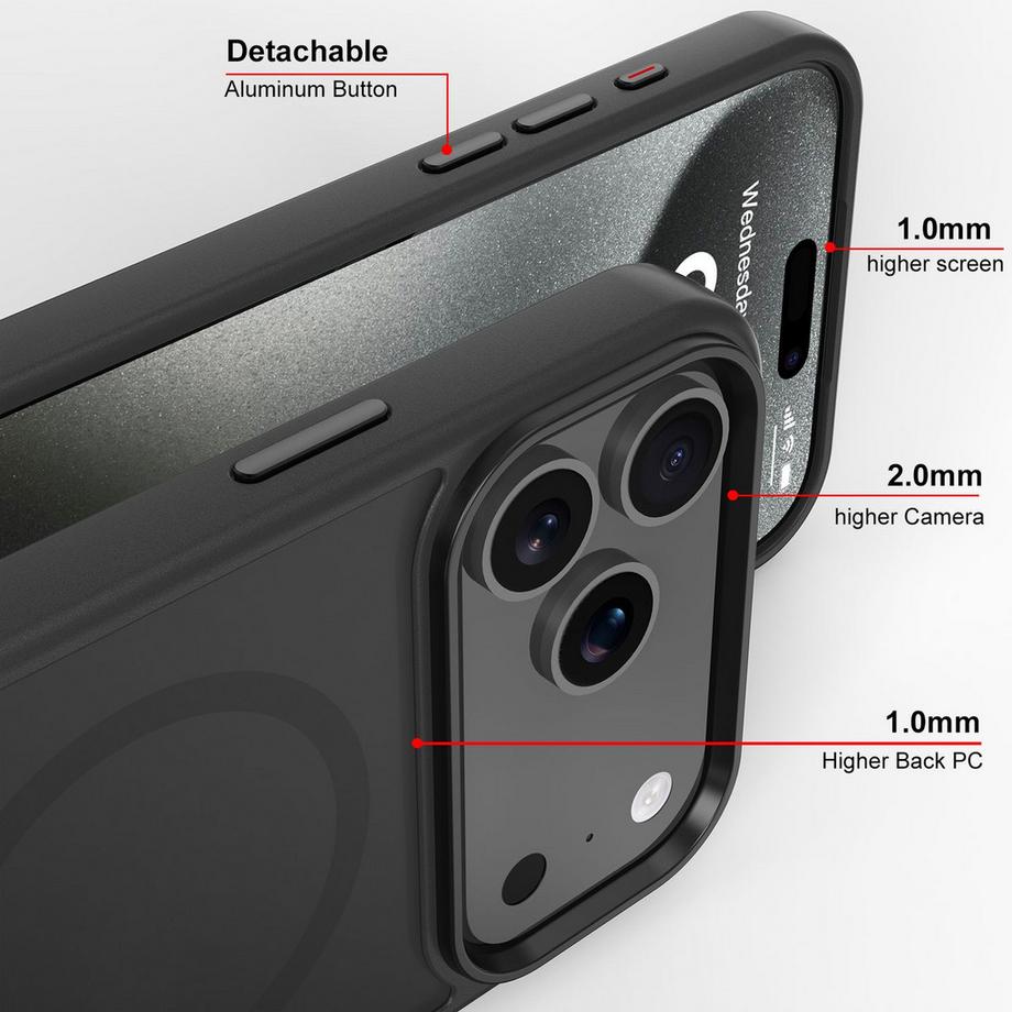 Cadorabo  iPhone 17 PRO MAX Hülle MagSafe kompatibel 
