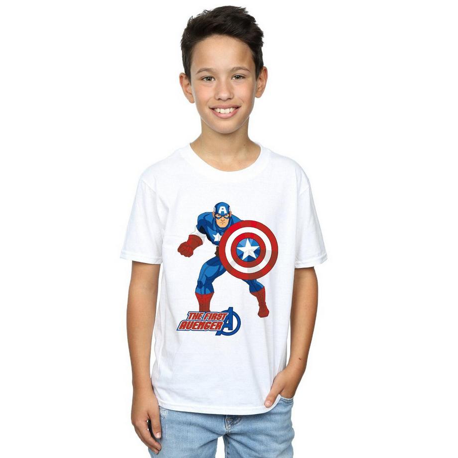 CAPTAIN AMERICA  Tshirt THE FIRST AVENGER 