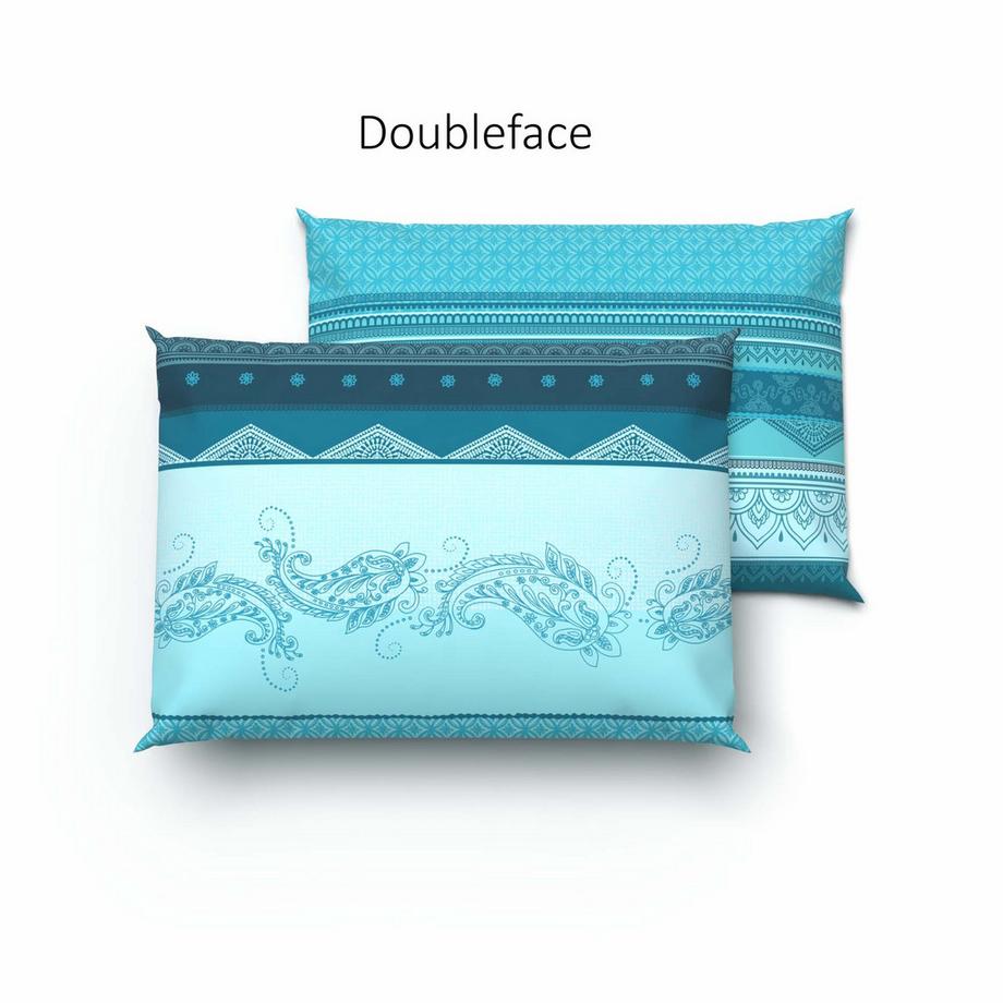 Lotus Bettwaren Iwalani Petrol Renforcé Federa  