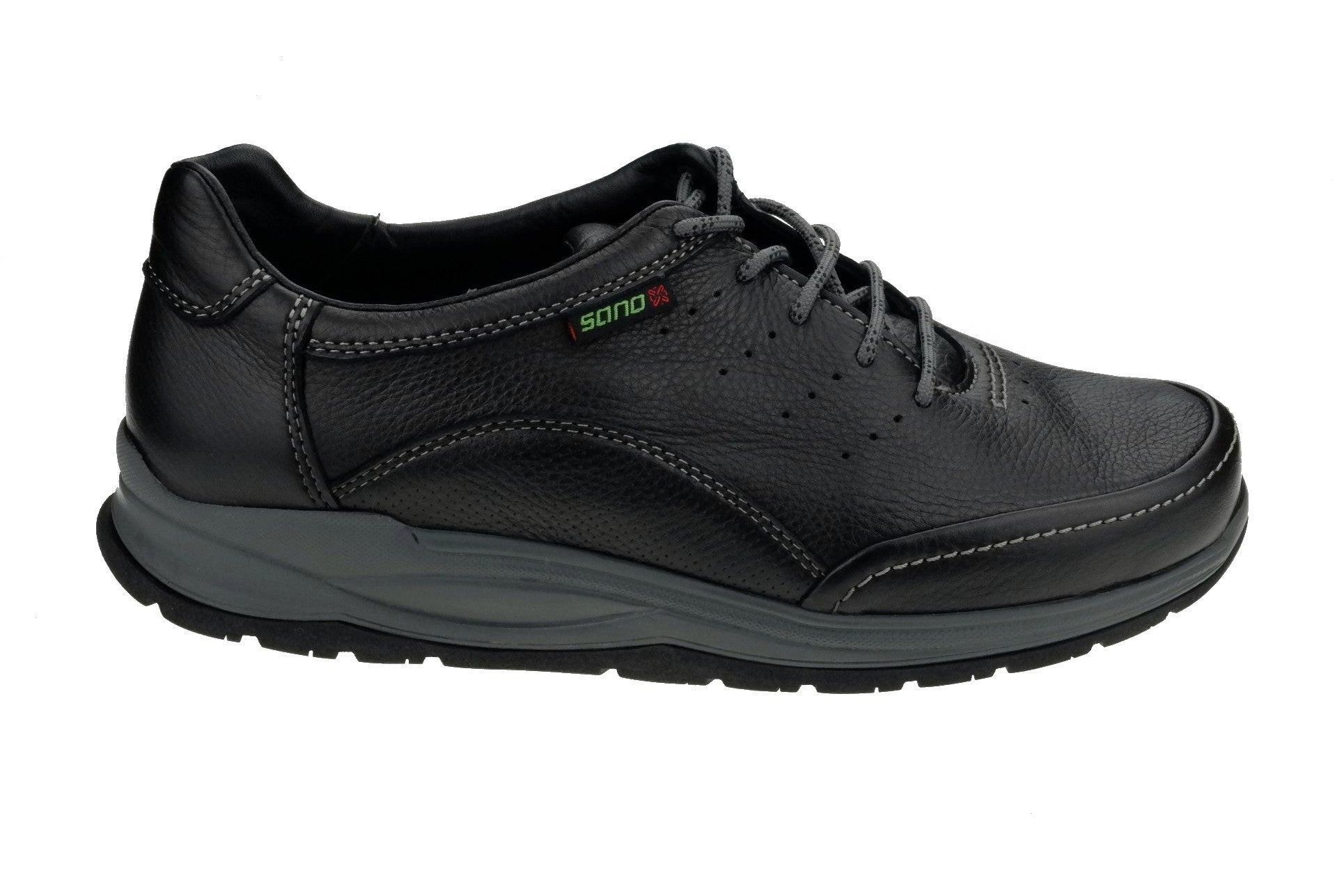 Image of Stardust - Leder Schnürschuh Unisex Schwarz 37.5