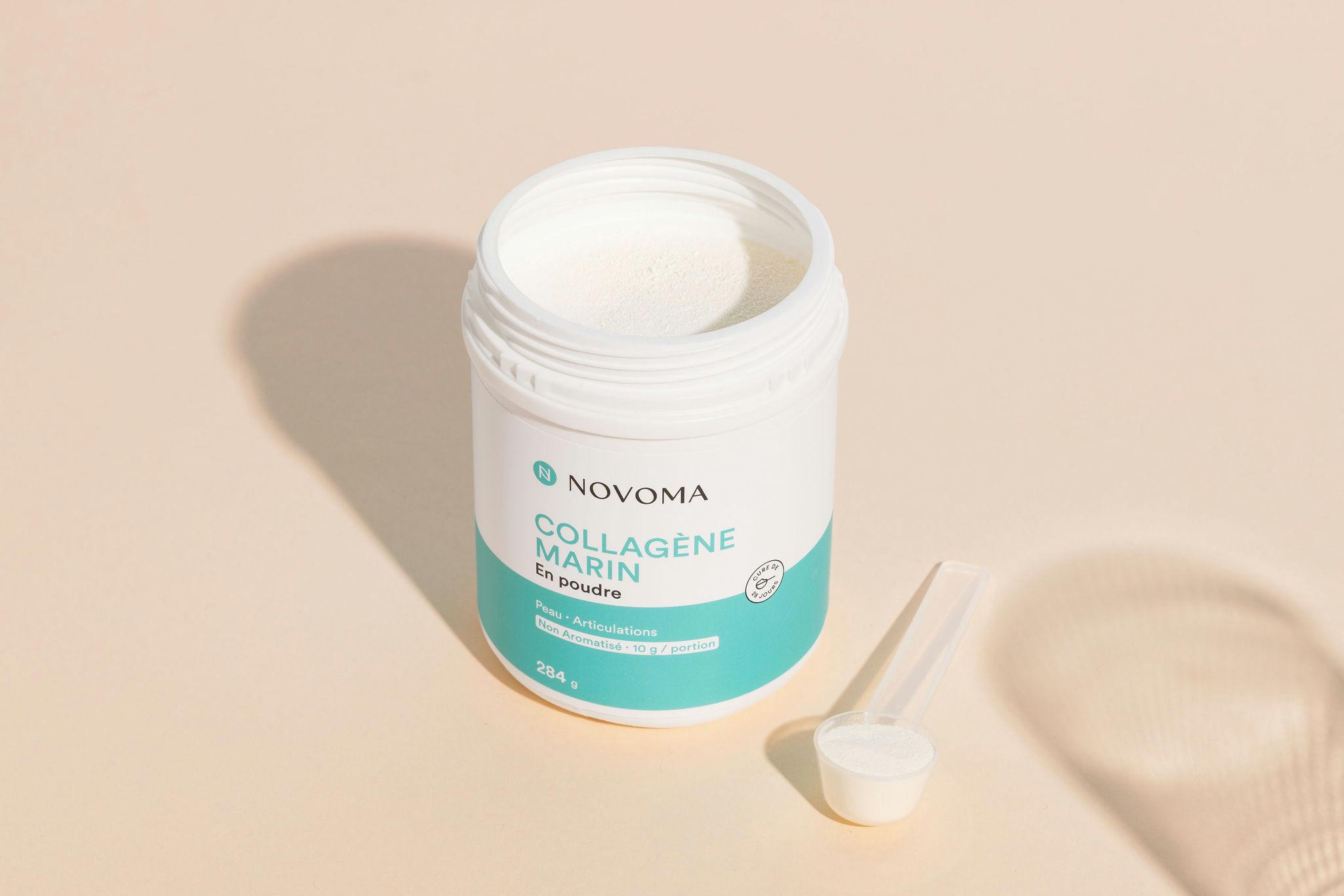 Novoma  Unaromatisiertes Meereskollagenpulver – 284 g 