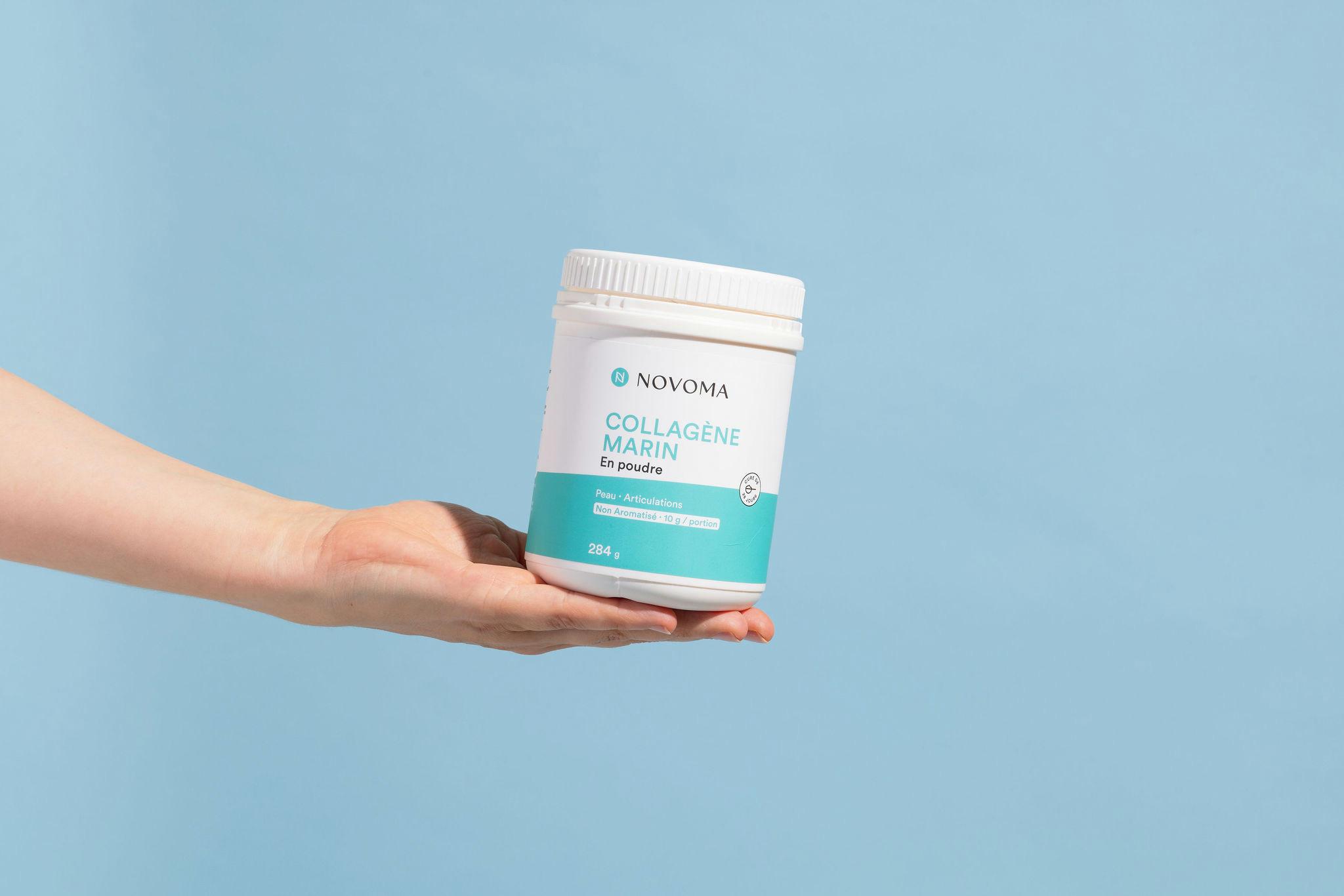 Novoma  Unaromatisiertes Meereskollagenpulver – 284 g 