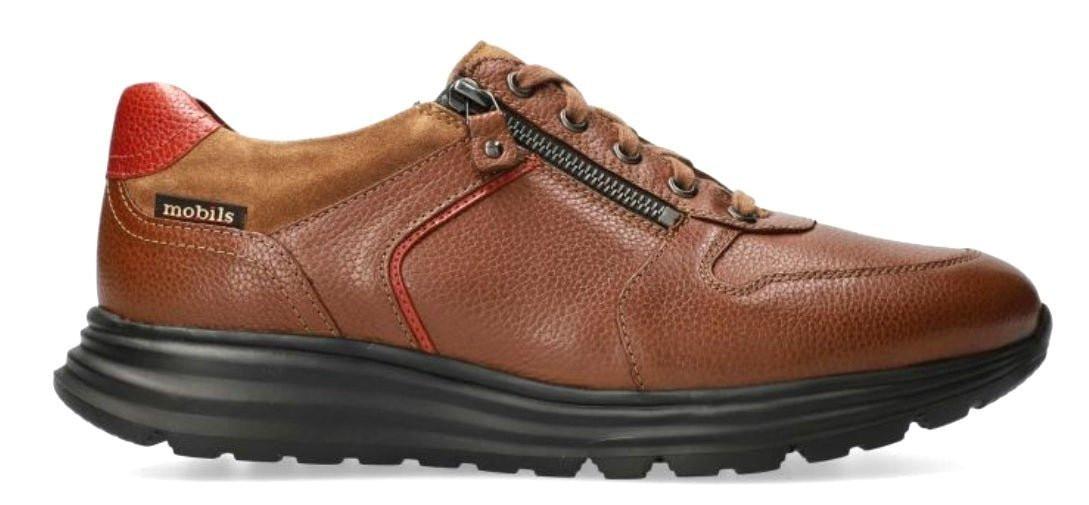 Image of Brayan - Leder Sneaker Herren Braun 41