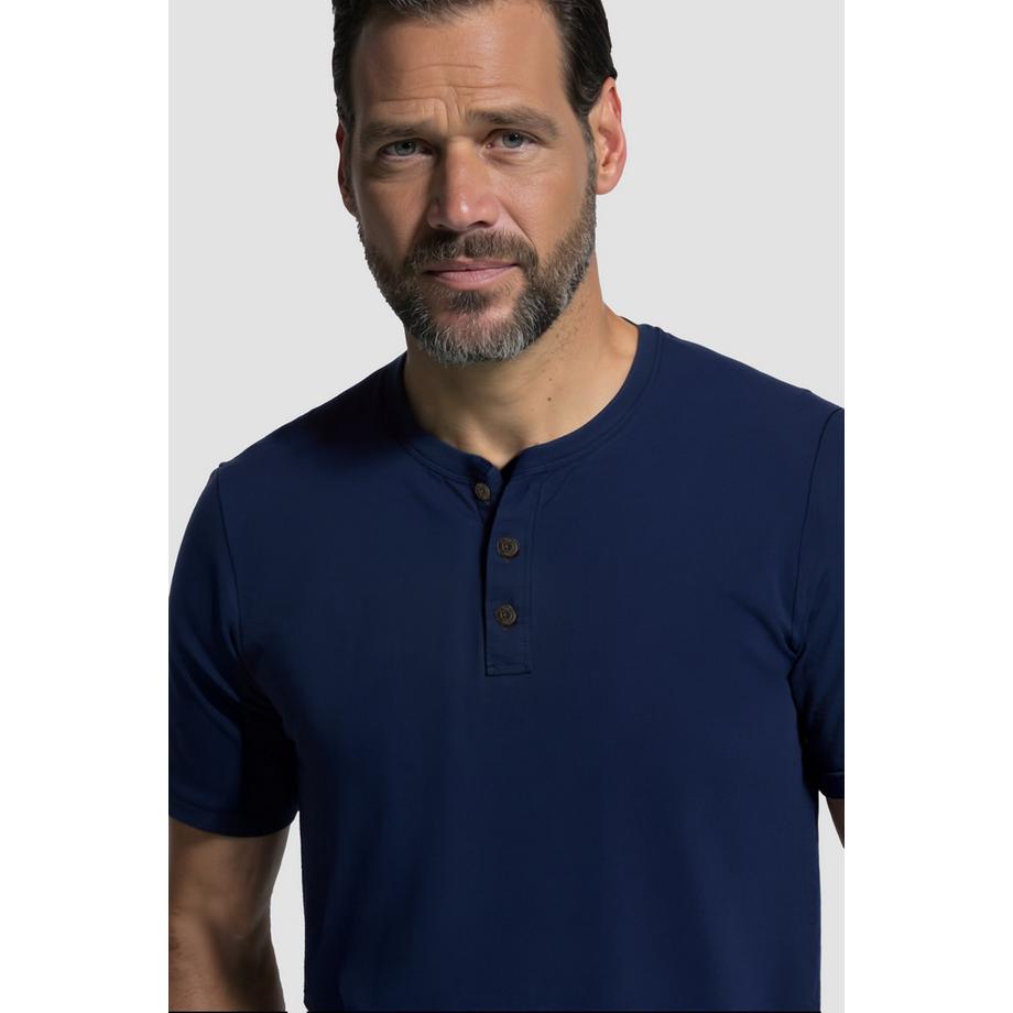 JP1880 Basic Henley Rundhals Knopfleiste 2er-Pack  