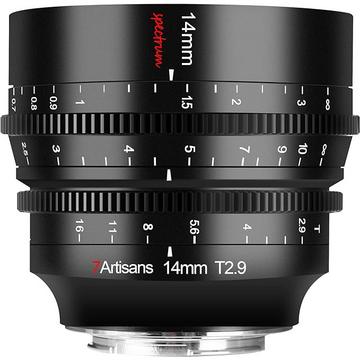 7Artisans 14mm T2.9 CINE (Sony E)