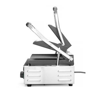 HENDI Paninigrill doppelt, o. und u. gerillt  