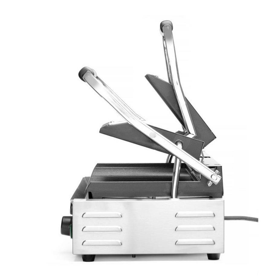 HENDI Paninigrill doppelt, o. und u. gerillt  