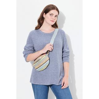 Ulla Popken  Pullover, Rundhals, Langarm, Biobaumwolle 