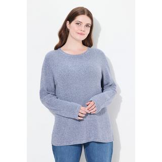 Ulla Popken  Pullover, Rundhals, Langarm, Biobaumwolle 