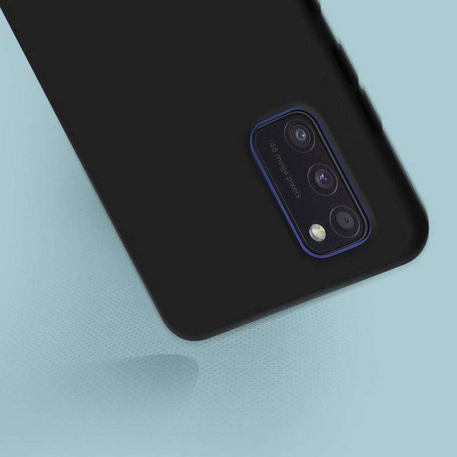 Avizar  Coque Samsung Galaxy A41 Soft Touch Noir 