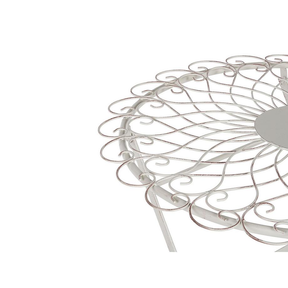 Beliani Table bistrot en Métal Rétro STIFFE  