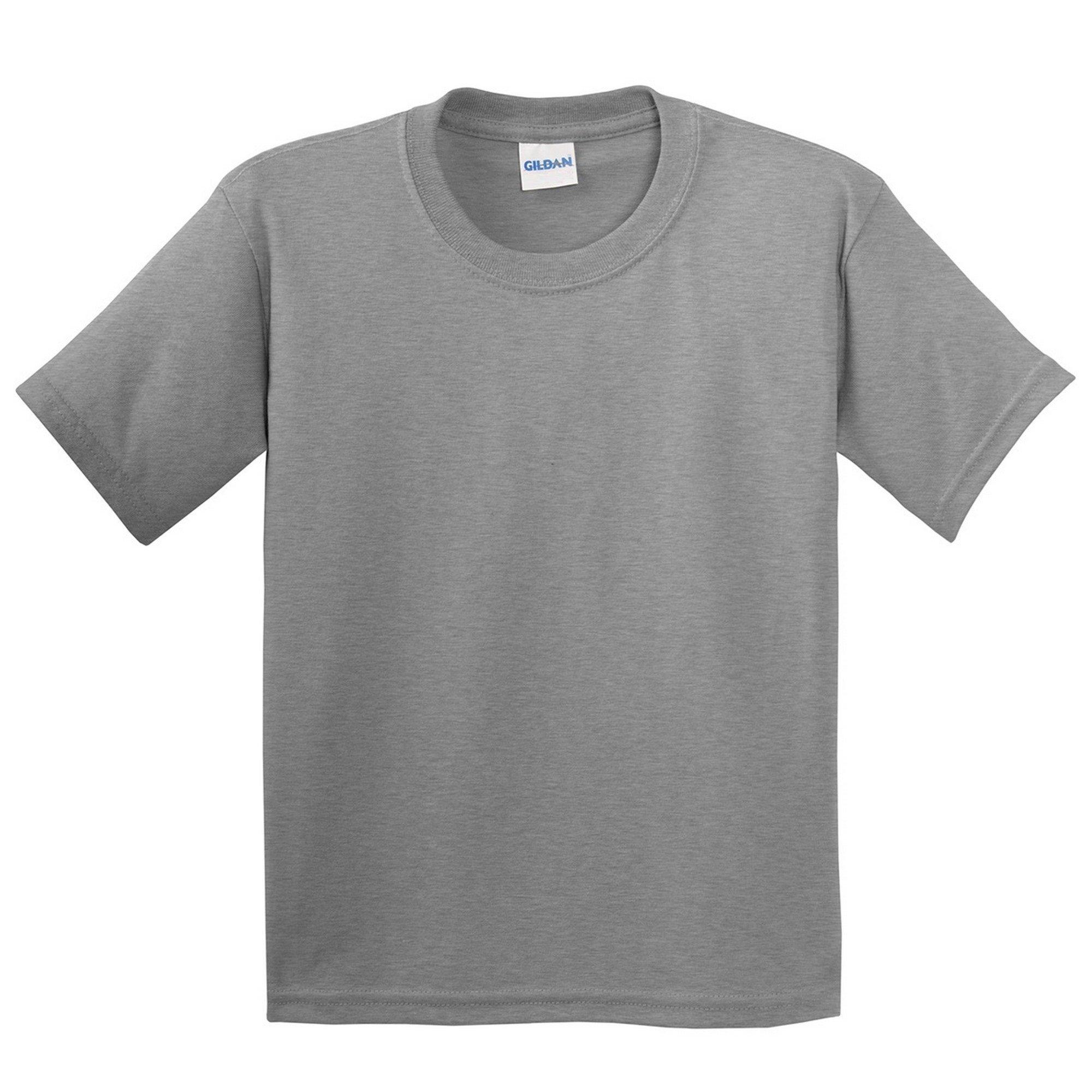 Image of Tshirt Mit Rundhalsausschnitt, Kurzärmlig Jungen Grau L