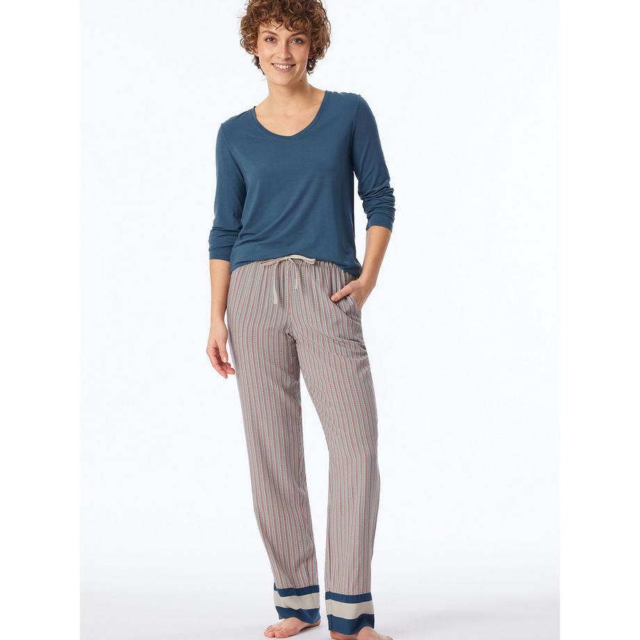 Schiesser Mix & Relax Pantaloni Pigiama a Righe  