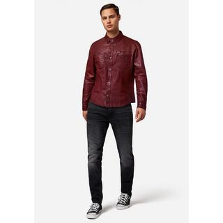 RICANO  Chemise en cuir pour homme - Chemise réversible 