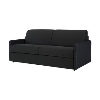 Vente-unique Schlafsofa 3Sitzer Stoff Liegefläche 1 Matratzen CALIFE  