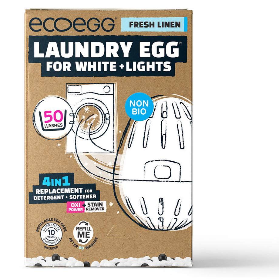 ecoegg Oeuf de lavage Fresh Linen pour le linge blanc  