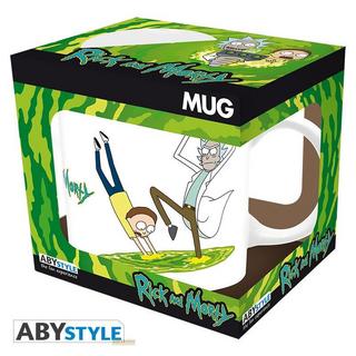 Abystyle  Becher - Subli - Rick & Morty - Portal 2 